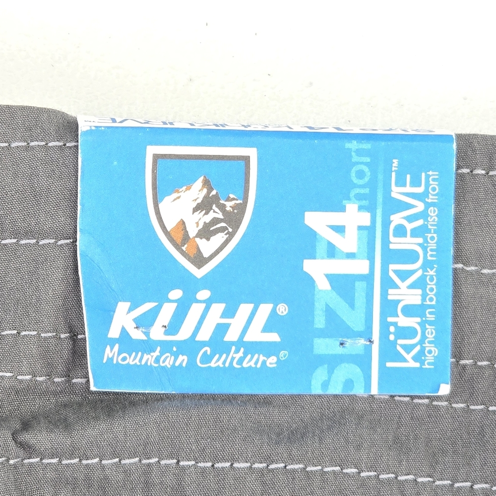 Women's KUHL Kontra Cargo Pants Carbon Gray Size 14 Short 14P NWT - Picture 9 of 12